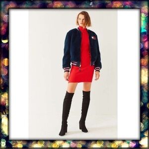 {Tommy Girl by Tommy Hilfiger} varsity/college type jacket